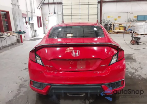2019 Honda Civic Sport from USA, damaged, VIN 2HGFC4B82KH307956